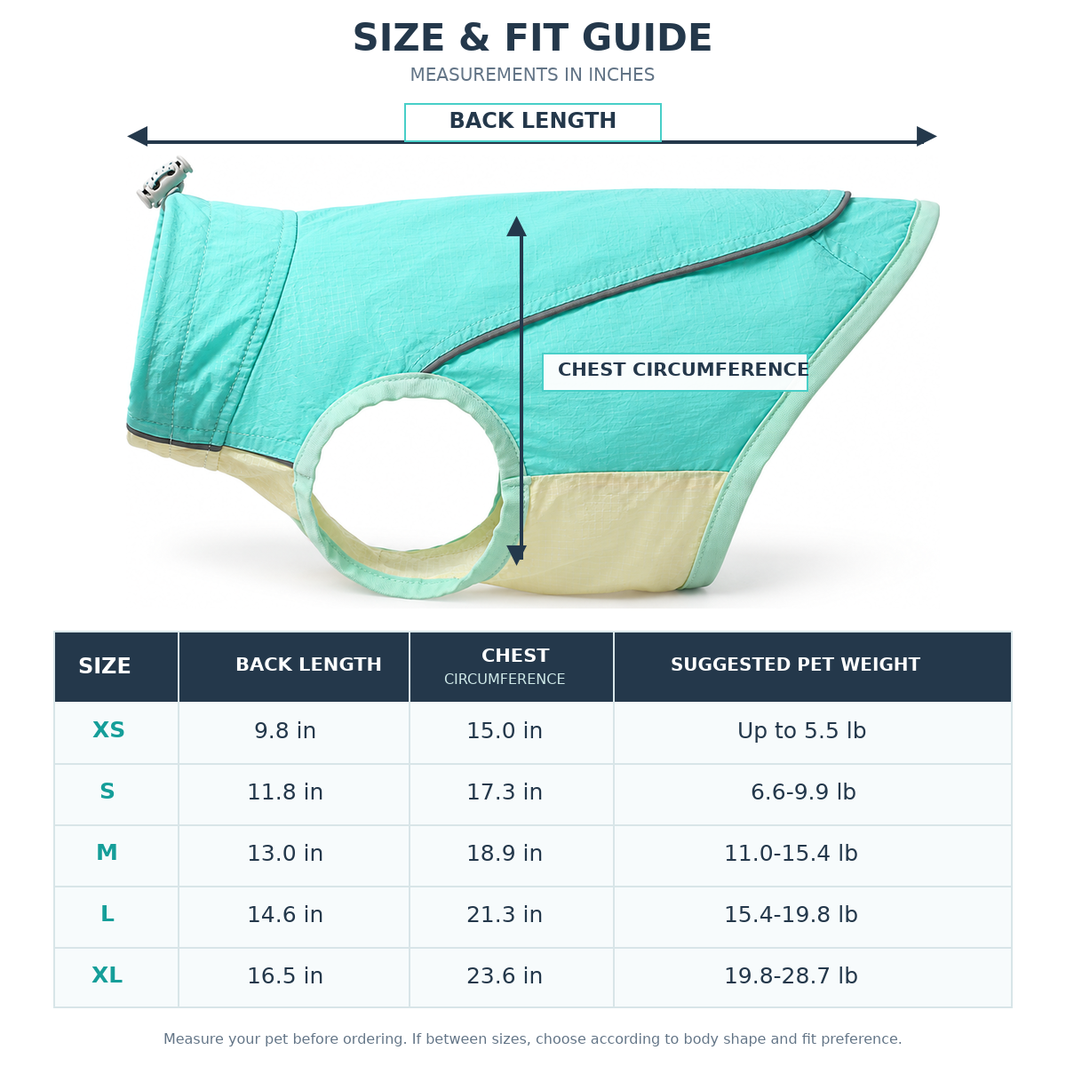 Lightweight Summer Sun-Protection Vest for Dogs & Cats